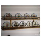 (9) Hummel Christmas Plates