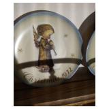 (9) Hummel Christmas Plates