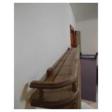 Wood 2-Tier Plate/Teacup Shelf