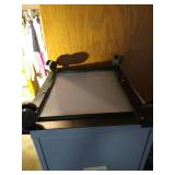4-Drawer File Cabinet With Rolling Platform & Key