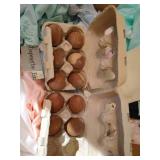 Vintage Lingerie + Cedar Eggs