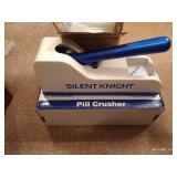 Silent Knight Pill Crusher + Box of Pouches