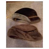 (4) Vintage Hats - (2) With Boxes