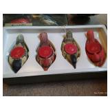 Holiday Birds - Candle Holders, Tins & Ornaments