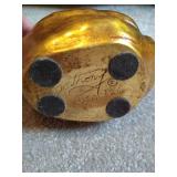 Vintage Gold Leaf Ducks - Signed Anthony USA