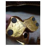 Vintage Gold Leaf Ducks - Signed Anthony USA