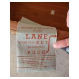 Lane Cedar Chest With Key