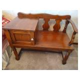 Vintage Telephone Table - Sturdy!
