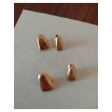(4) Unused 22 Carat Gold Tooth Caps/Crowns
