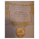 Vintage "The Girl Graduate" Scrapbook - Super Cool!