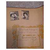 Vintage "The Girl Graduate" Scrapbook - Super Cool!