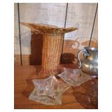 Miscellaneous Lot - Metal, Wood, Wicker Items