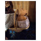 Huge Wicker Basket Lot