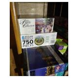 Large Jigsaw Puzzle Lot