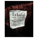 (2) Vintage Imitation Fur Coats