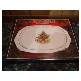 Pfaltzgraff Christmas Heritage Dishes - Bread Tray, Platter, Beverage Server