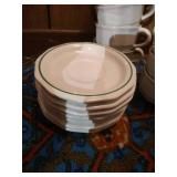 Pfaltzgraff Christmas Heritage Dishes - (7) Cups & Saucers