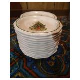 Pfaltzgraff Christmas Heritage Dishes - (16) Plates