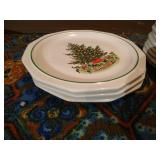 Pfaltzgraff Christmas Heritage Dishes - (15) Plates