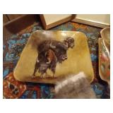 Regional Art, Pottery, Moccassins, Feather Art, Platter, Etc