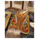 Regional Art, Pottery, Moccassins, Feather Art, Platter, Etc