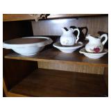 Wash Bowl & Pitchers