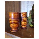 Pottery Dish w/Lid , Ash Tray, Pitcher