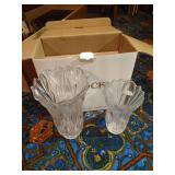 Set of Polish Lead Crystal Vases w/Box