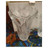 Set of Polish Lead Crystal Vases w/Box