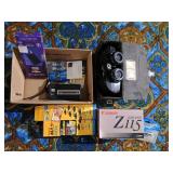 35MM Camera, 35MM Film, Batteries & Binoculars