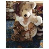 Two Christmas Bears 24" High