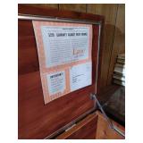 Lane Cedar Chest w/ Castors & Key