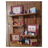 Shelf w/ House Decor