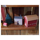 Shelf w/ House Decor