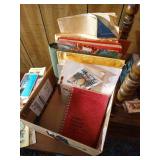 Ephemera- Travel Papers, Photos, Albums, Cards, Handmade Beadwork Frame