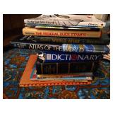 Coffee Table Books: Vintage Dictionary & Atlases, Comics, Etc