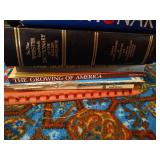 Coffee Table Books: Vintage Dictionary & Atlases, Comics, Etc