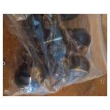 Bag of Eight Heavy Vintage Castors