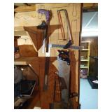 Wall of Hand Saws & Tools
