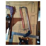 Wall of Hand Saws & Tools