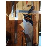 Wall of Hand Saws & Tools