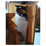 Wall of Hand Saws & Tools