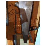 Wall of Hand Saws & Tools