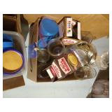 Huge Lot of Vintage Jars, Canning Jars, Rims, Etc