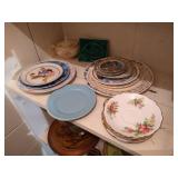 Lot of Collectible Plates, Etc