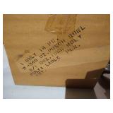 West Virginia Glass Punch Bowl Set w/ Cups & Ladle "Goldfish Bowl" Style