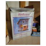 Shelf of Bird Houses & Homemade Homes