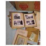 Ephemera- Photographs, 1922 Diploma & Scrapbook