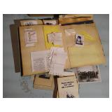 Ephemera- Photographs, 1922 Diploma & Scrapbook