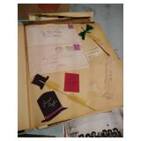 Ephemera- Photographs, 1922 Diploma & Scrapbook